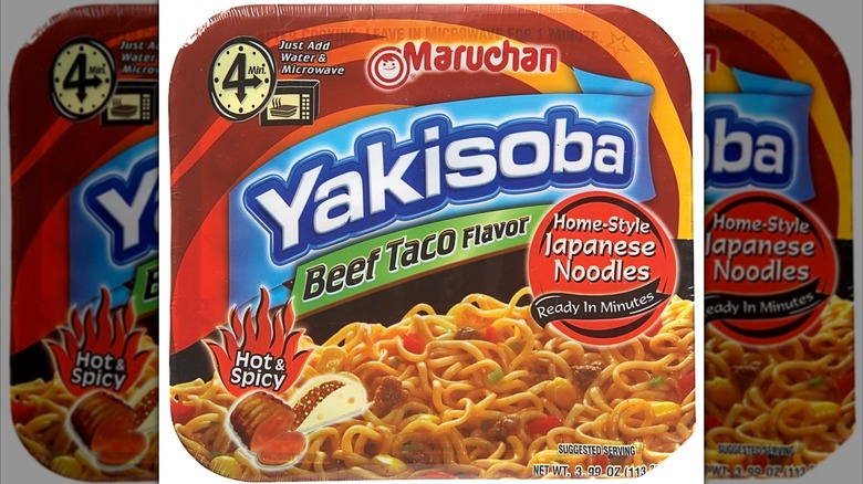 Maruchan Yakisoba Beef Taco Flavor