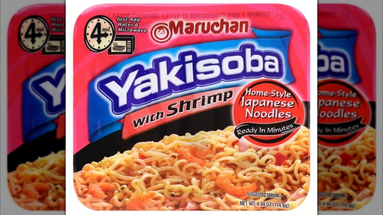 Maruchan Yakisoba with Shrimp