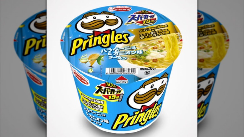 Pringles Jalapeño and Onion Flavor Ramen