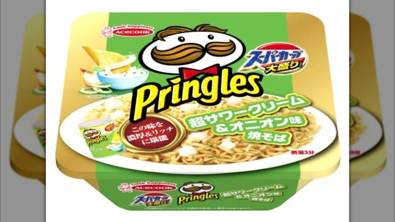 Pringles Sour Cream and Onion Flavor Ramen