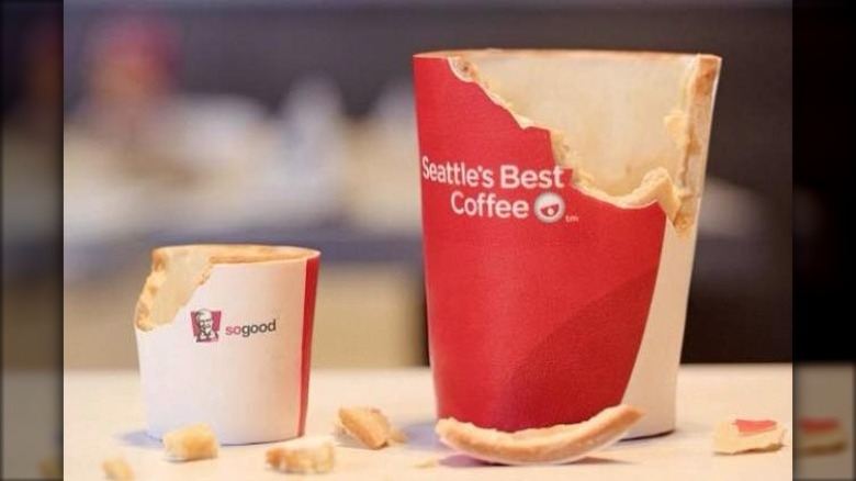 KFC Scoff-ee cups