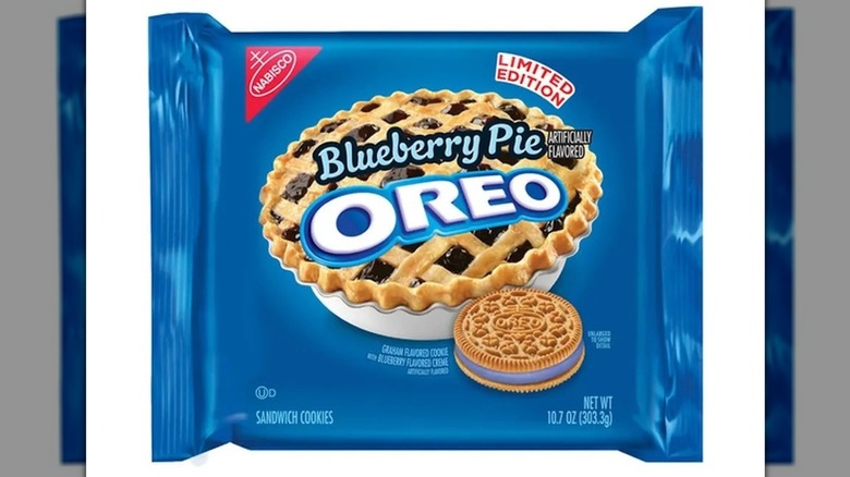 Blueberry Pie Oreos package