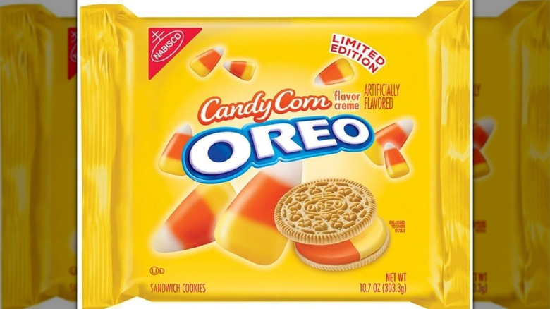 Candy Corn Oreos package