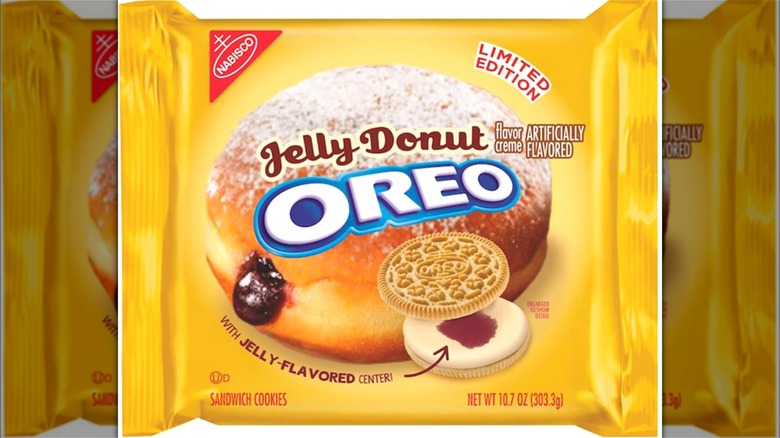 Jelly Donut Oreos package