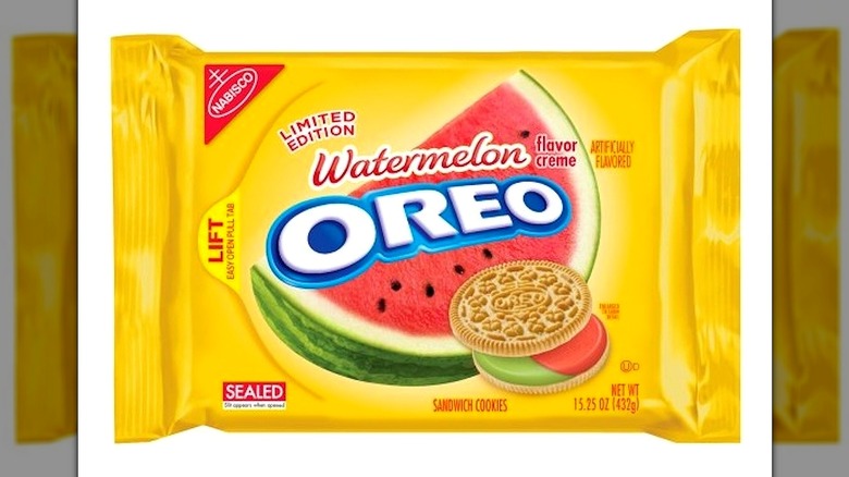 Watermelon Oreos package