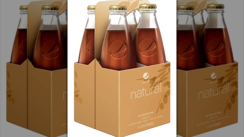 Four-pack of Pepsi Natural