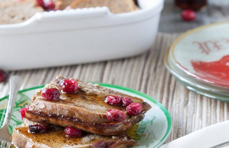 Baked Cranberry French Toast