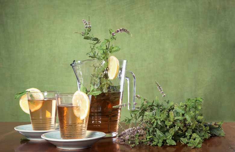 Moroccan Mint Iced Tea