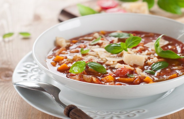 Rich and Hearty Slow-Cooker Minestrone Soup