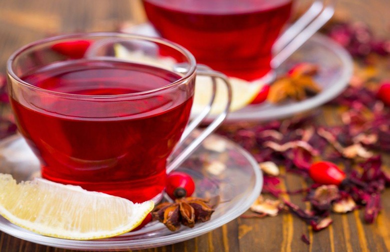 Swap out coffee for hibiscus tea