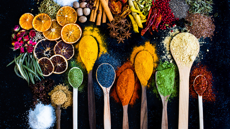 Fruits and spices