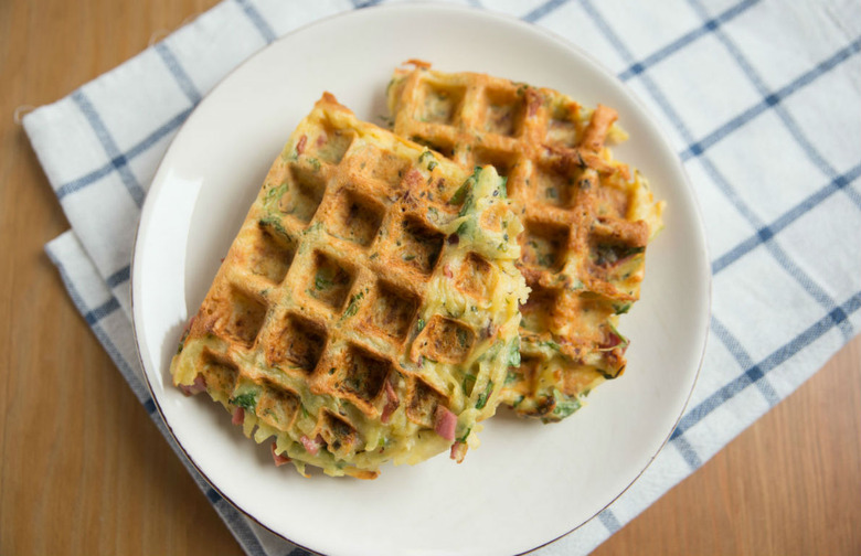 Mashed Potato Waffles