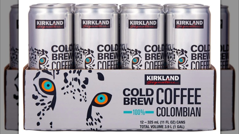 Kirkland Columbian cold brew cans