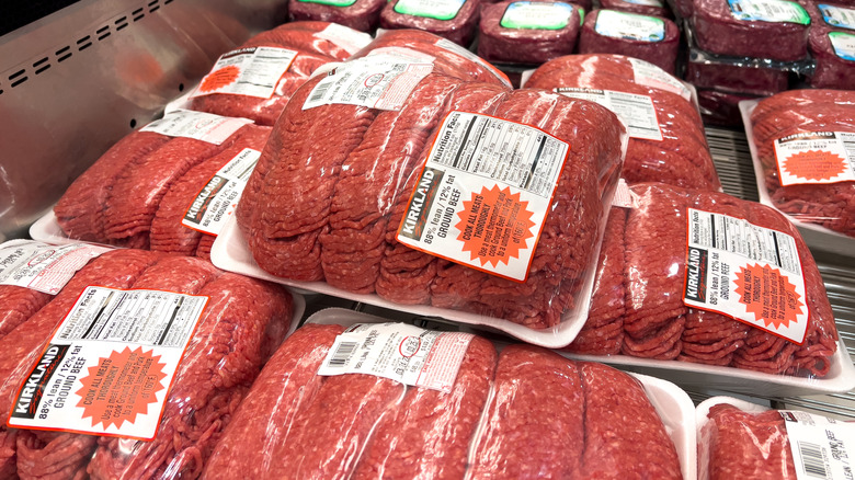 ground beef in Costco