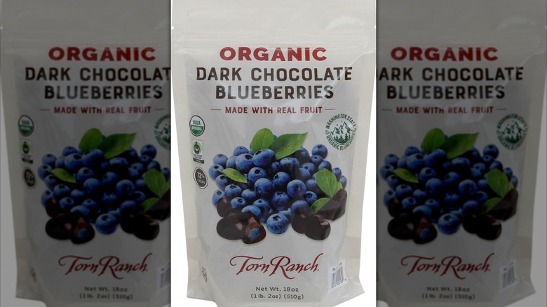 Torn Ranch chocolate covered blueberries