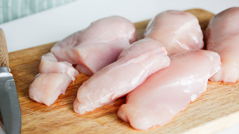 raw chicken breast