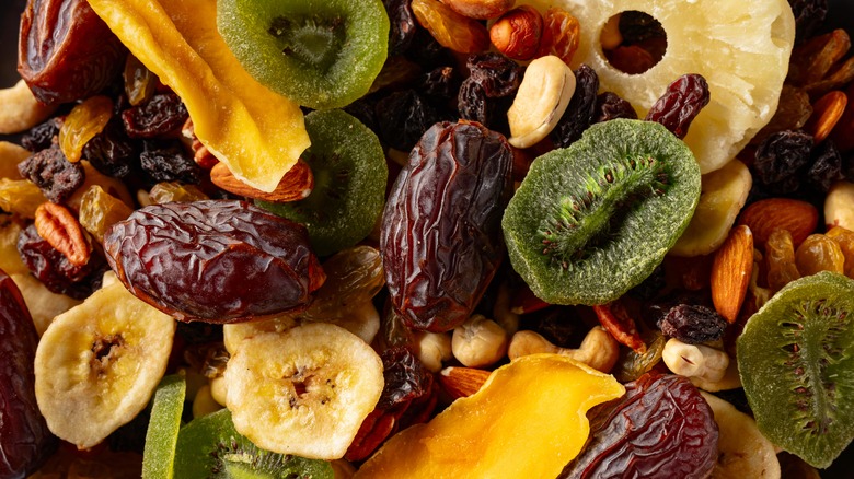 dried fruits and nuts