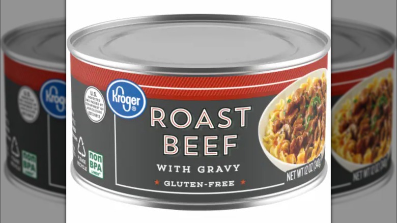 Kroger roast beef with gravy