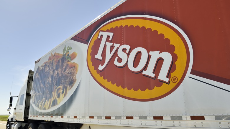 Tyson foods truck