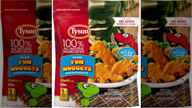 Tyson fun nuggets package