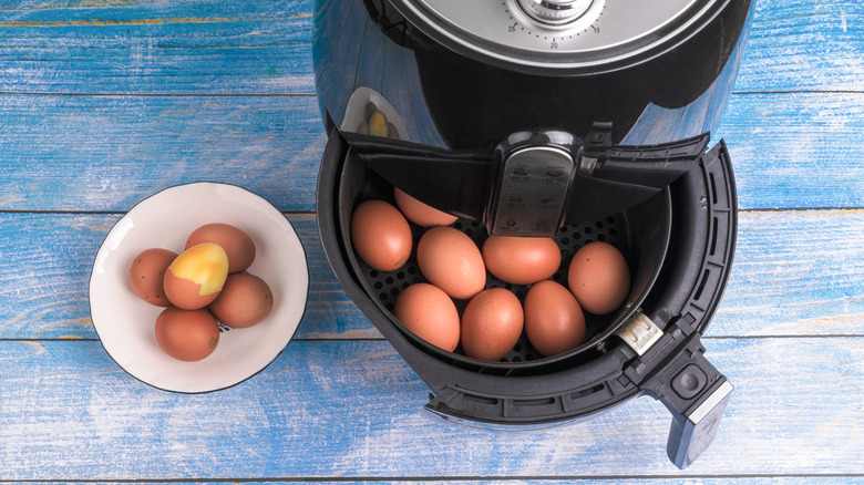 Eggs in air fryer