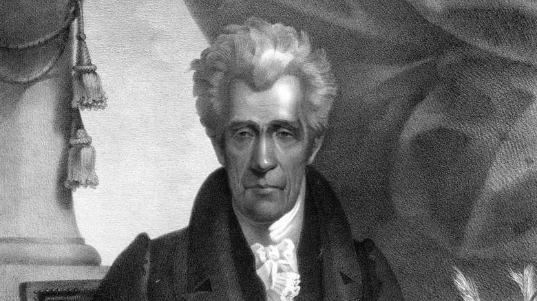 illustration of Andrew Jackson