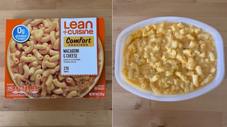 Lean Cuisine mac & cheese