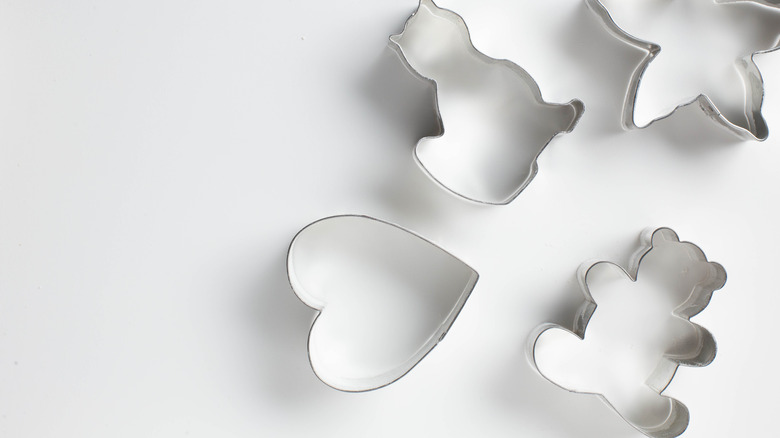 Assorted cookie cutter shapes