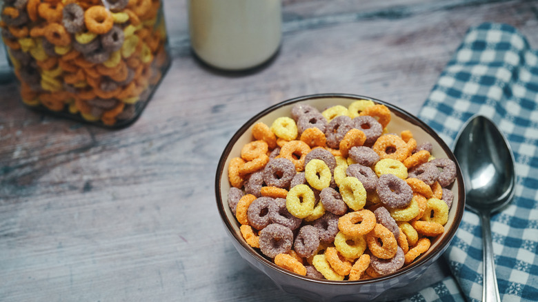 bowl of breakfast cereal