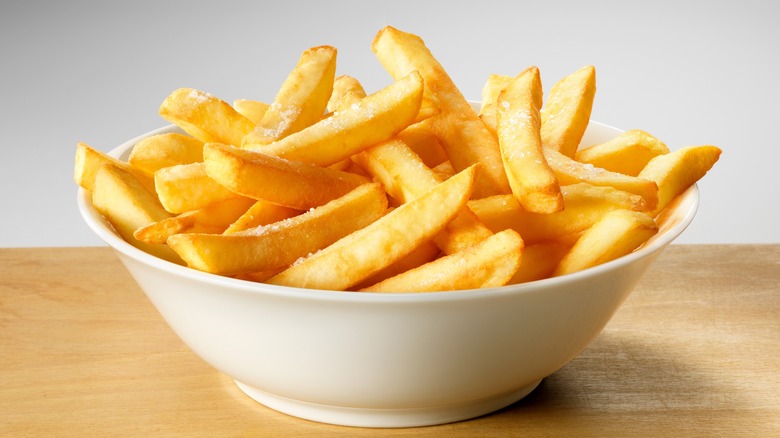 french fries in bowl