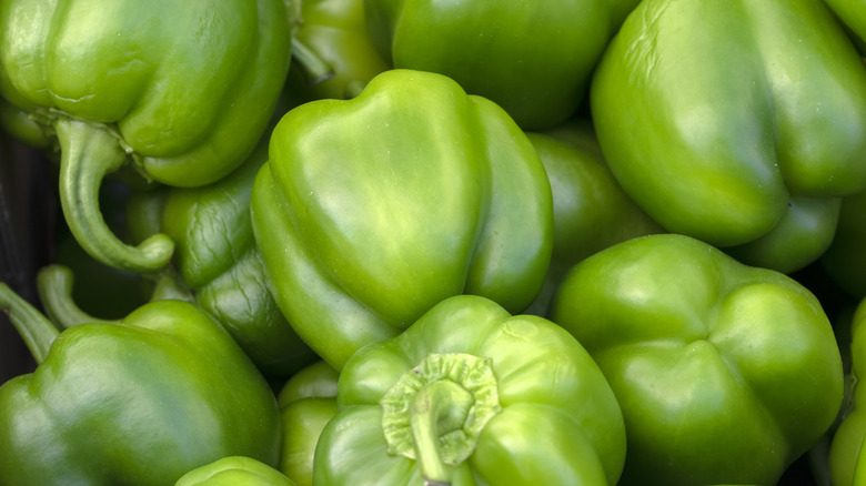 green bell peppers