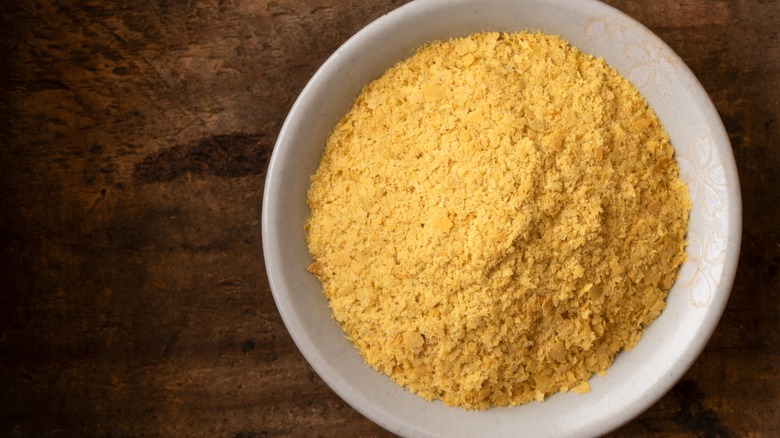 nutritional yeast in bowl