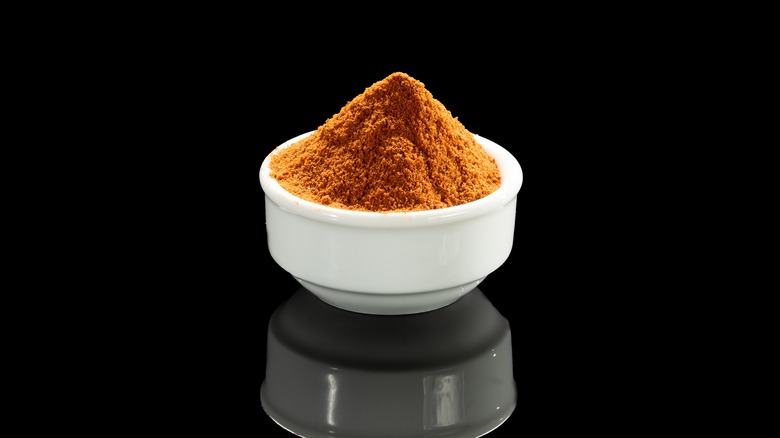 small bowl of taco seasoning