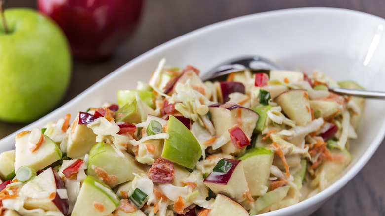 coleslaw with Granny Smith apples