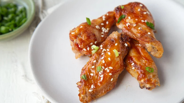 Cantonese Barbecue Baked Chicken Wings