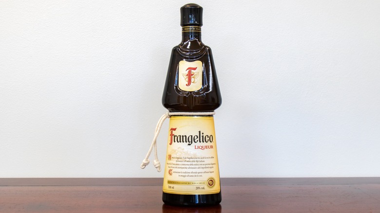 bottle of frangelico