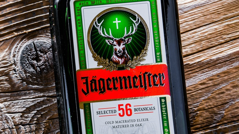 bottle of jagermeister