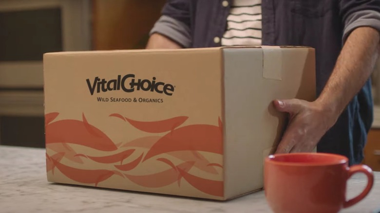 Vital Choice box on counter