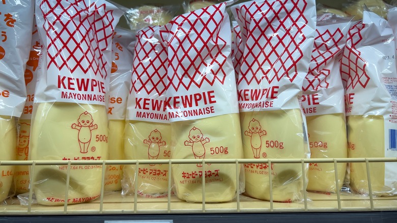 packs of Kewpie mayo