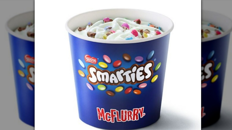 McDonald's Smarties McFlurry