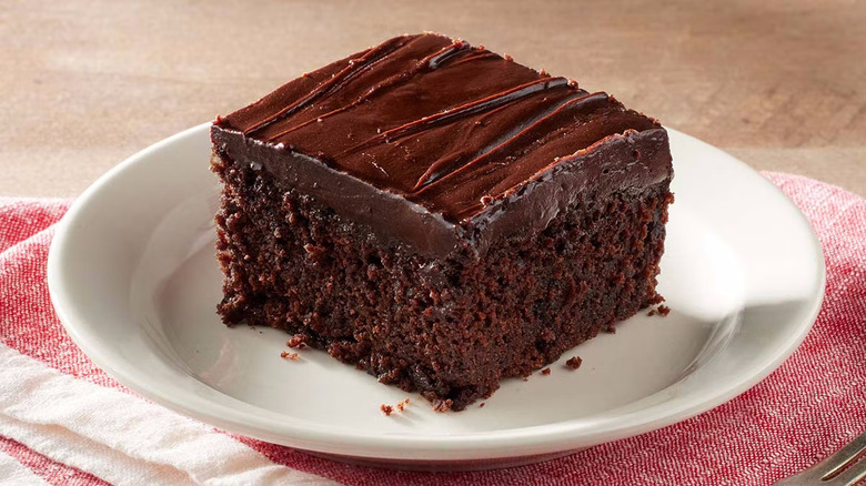 Cracker Barrel Double Chocolate Fudge Coca-Cola Cake