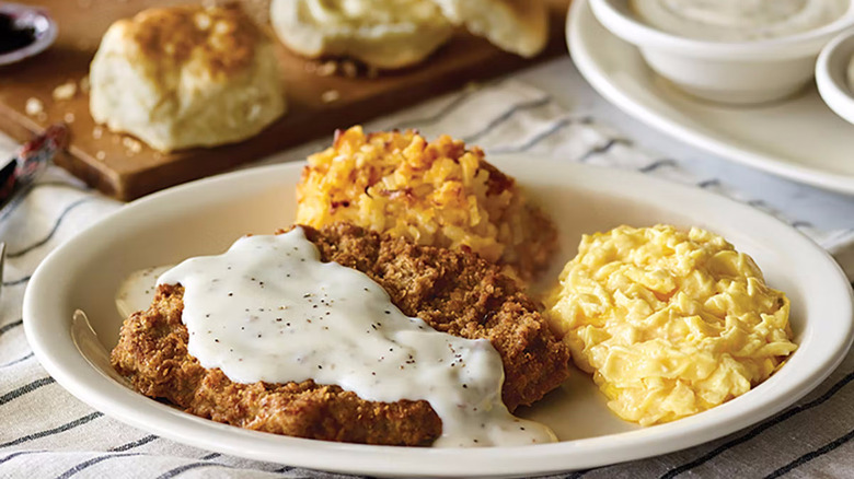 Cracker Barrel Grandpa's Country Fried Breakfast