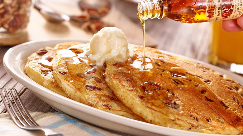 Cracker Barrel Pecan Pancakes