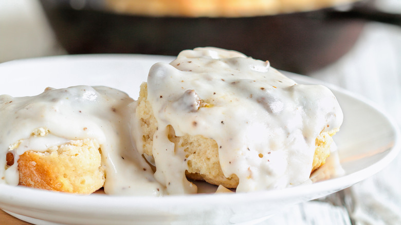 biscuits and gravy