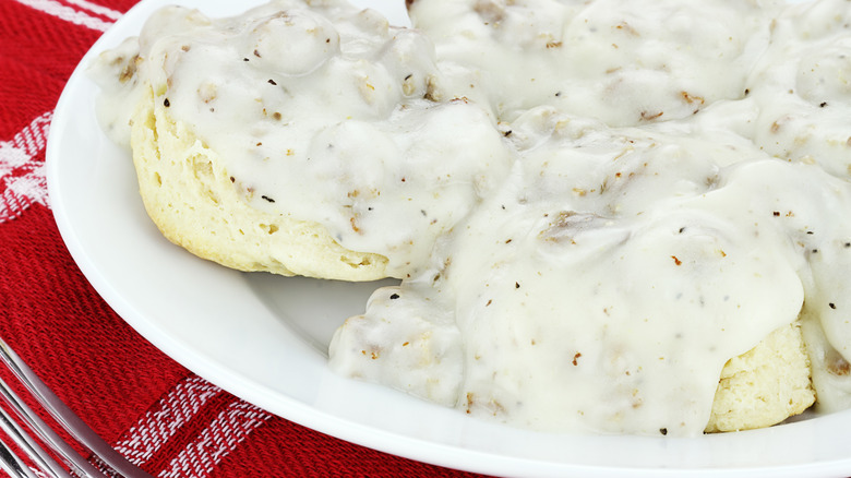 biscuits and gravy