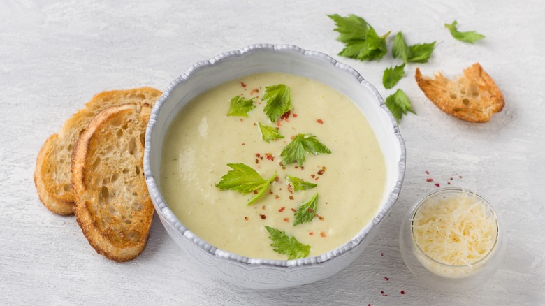 Cream of celery soup