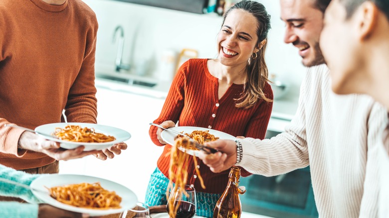 pasta dinner party