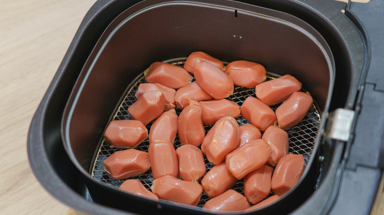 mini hotdogs in air fryer