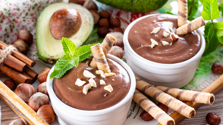 avocado chocolate pudding