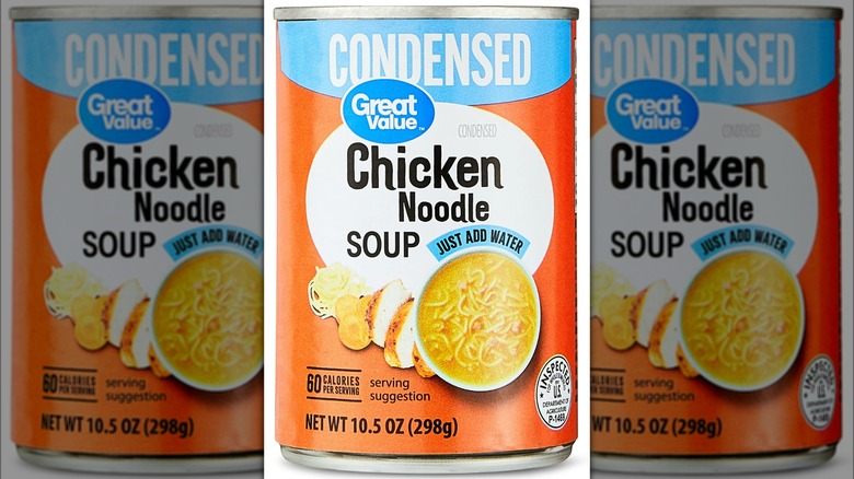 Walmart Great Value chicken soup